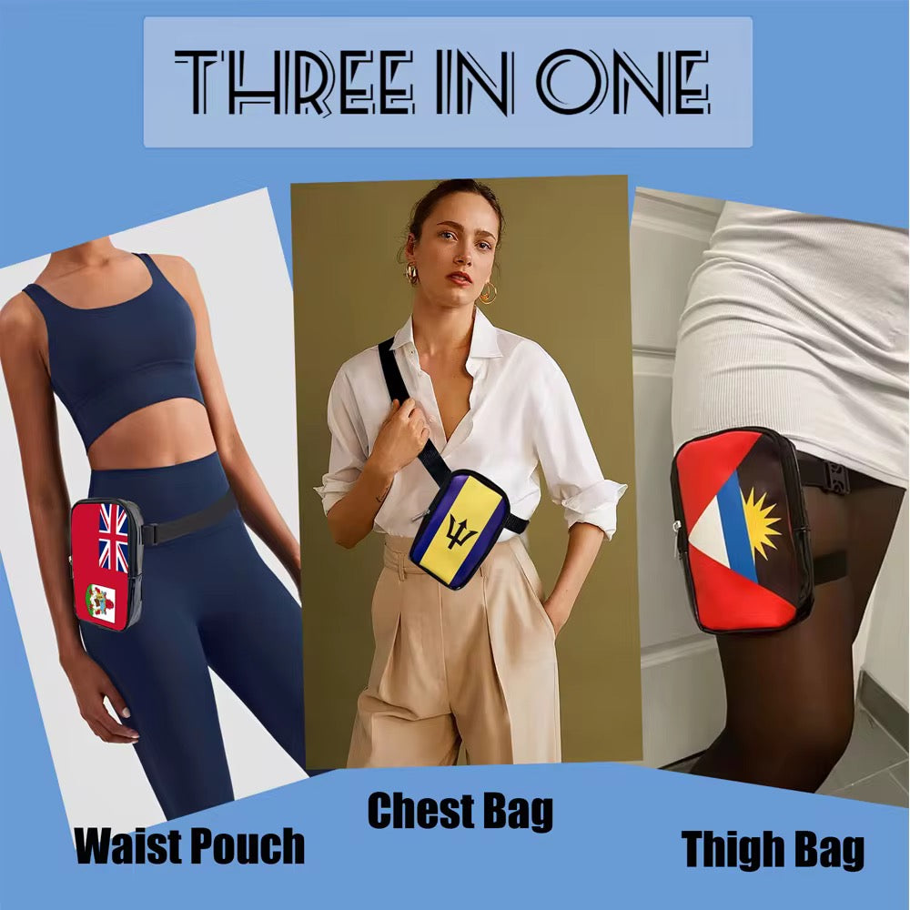 COUNTRY FLAG THIGH BAG