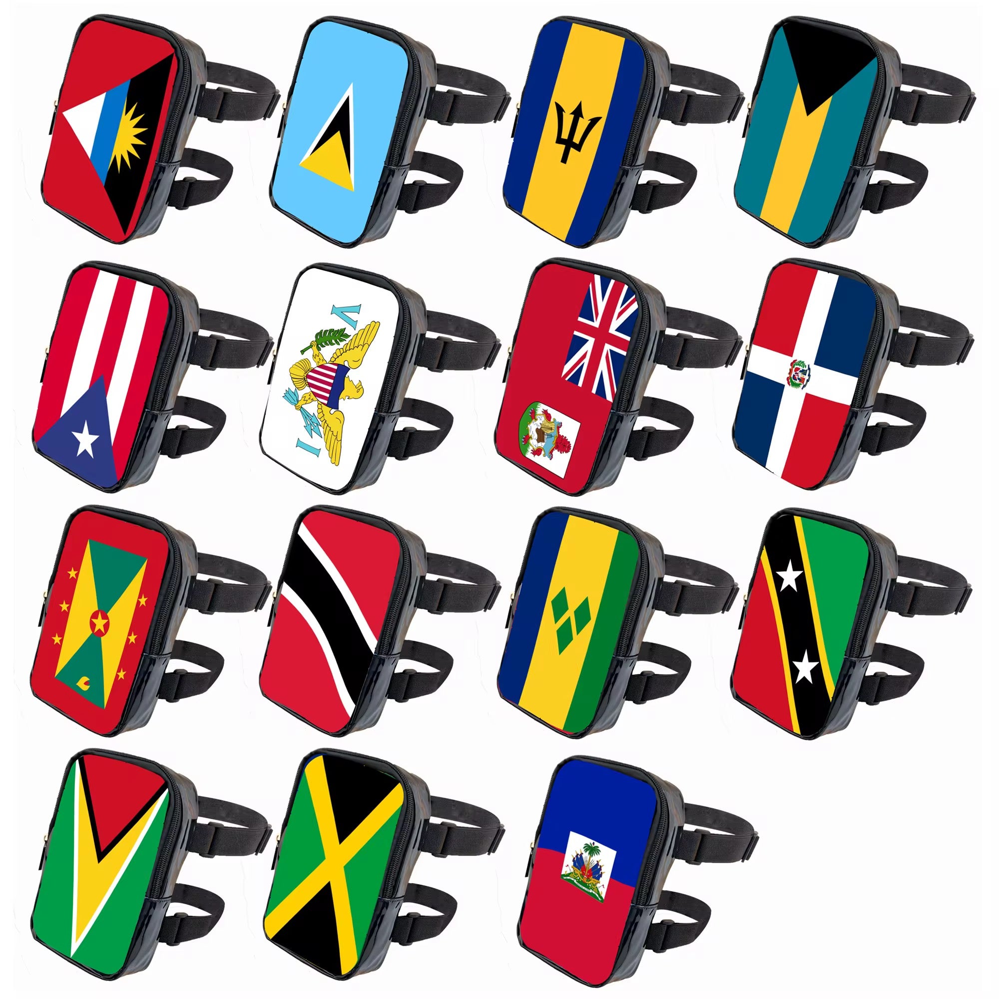 COUNTRY FLAG THIGH BAG