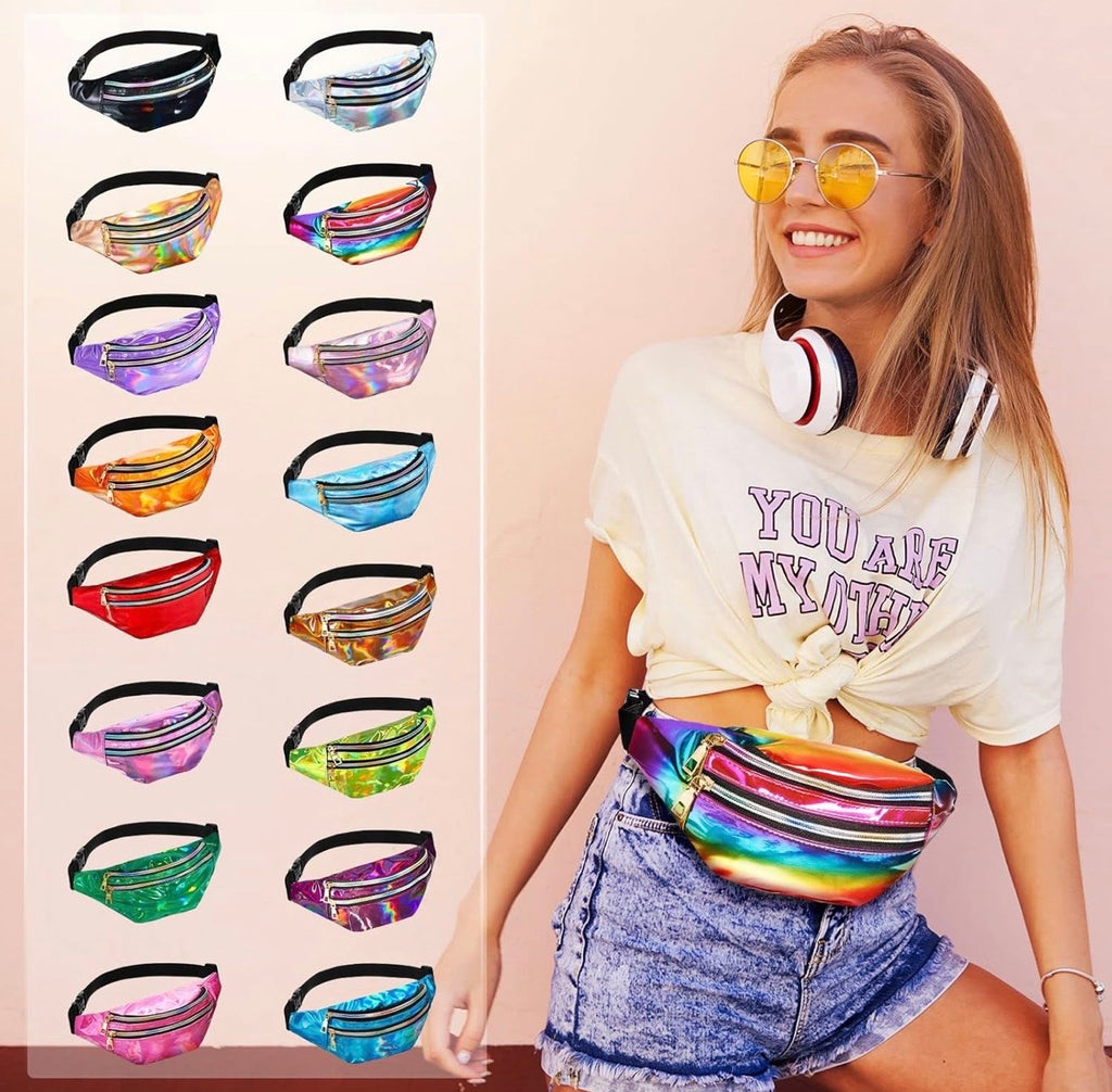 HOLOGRAPHIC FANNY PACK