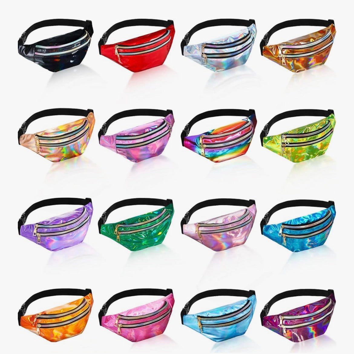 HOLOGRAPHIC FANNY PACK