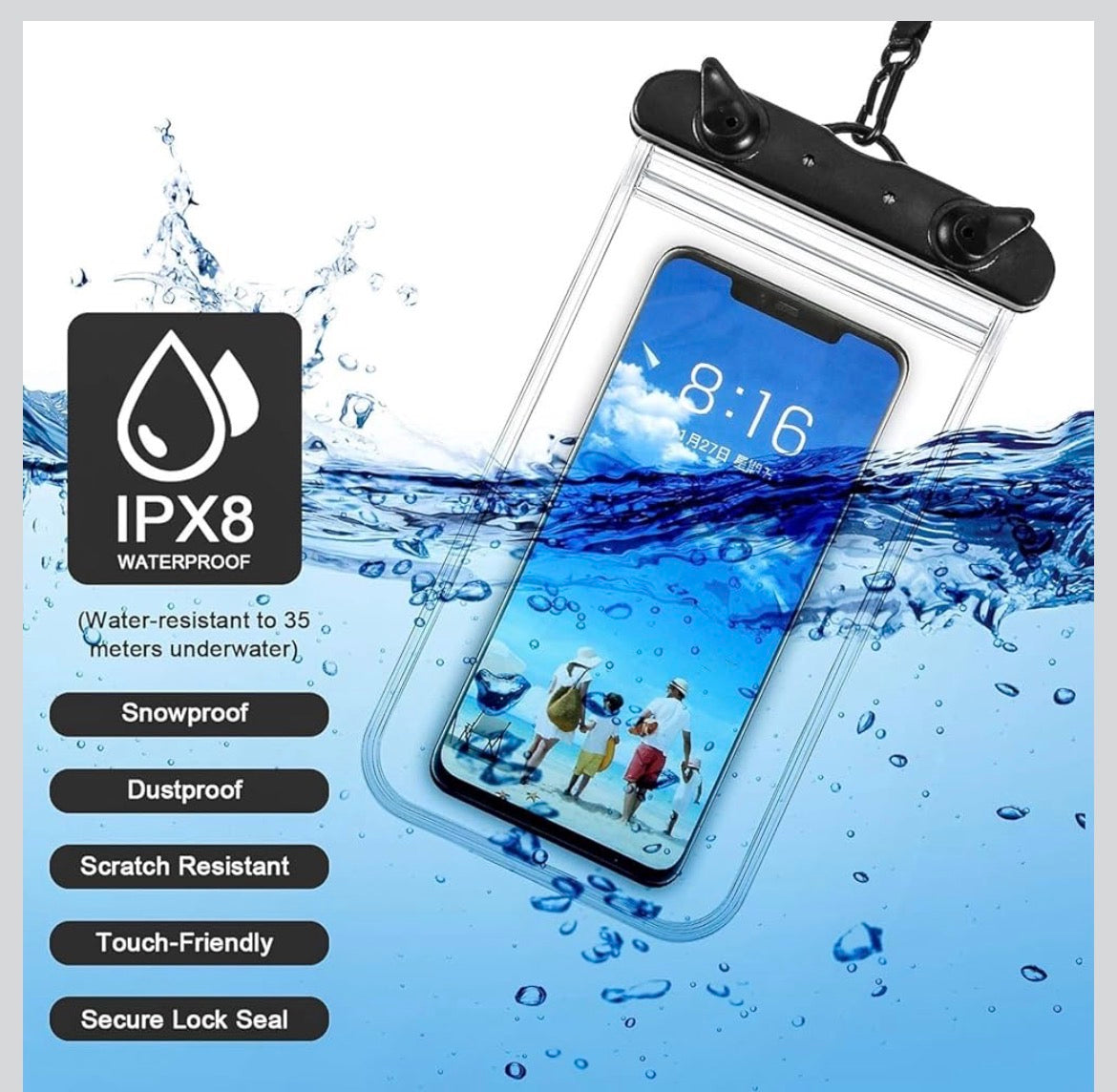 WATERPROOF PHONE POUCH
