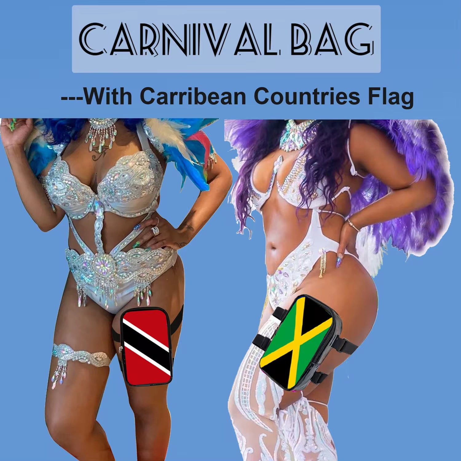 COUNTRY FLAG THIGH BAG