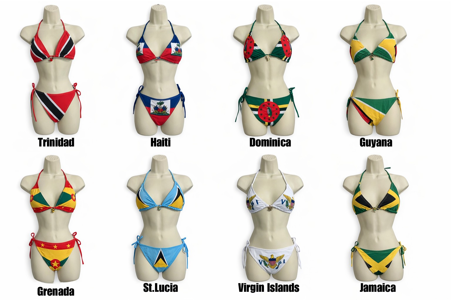 CHARMED FLAG SWIMSUIT